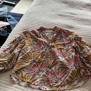 Karlie Multicolor Floral Blouse